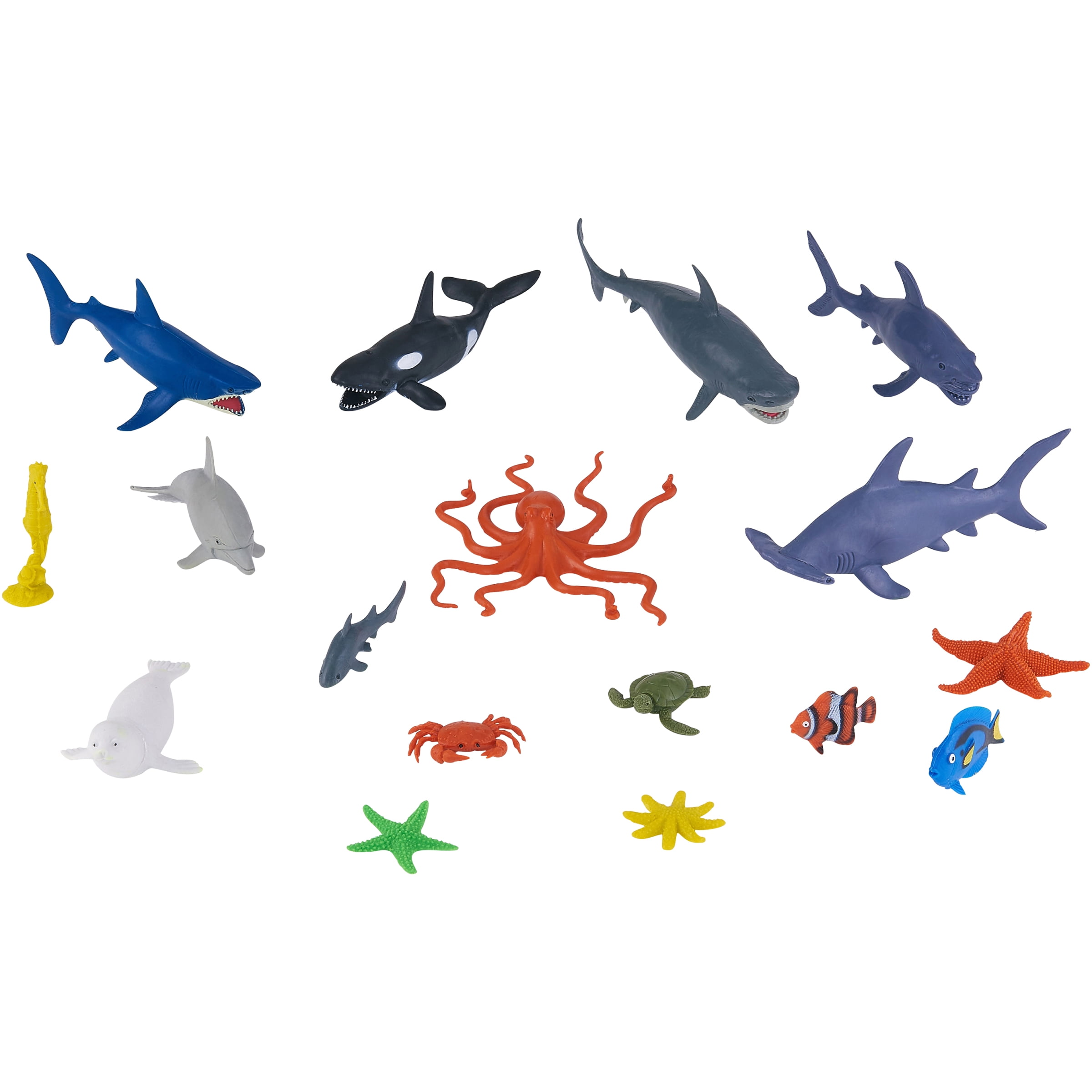 Adventure Force 40-Piece Sea Animals Big Bucket Adventure Force 40-Piece Sea Animals Big Bucket