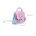 thumbnail image 3 of Aodebiao Princess Makeup Toy Set Safe Plastic Cosmetic Kit for Play Pretend Dress Up Party Role Play Fun Gift Portable Vanity Box with Storage Beauty Accessories, 3 of 5