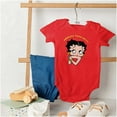 thumbnail image 4 of Betty Boop Cartoon Cute Motivational Bodysuit Jumper Girls Infant Baby Brisco Brands 24M, 4 of 6
