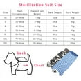 thumbnail image 6 of Dog Wounds Clothes Bandage After Surgery Puppy Surgical Recovery Sterilization Suit Pet Rehabilitation Protective Jumpsuit, 6 of 6
