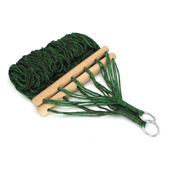 SIEYIO Breathable Meshes Hammock Outdoor Swing Hangings Bed Nylons Rope Meshes Hammock