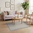 thumbnail image 3 of ODIKA Hallway Wide Geometric Trellis Bordered Lattice Grid Hallways Non-Slip Chair-Friendly for Home Office, Gaming Room, Under Desk, 3 of 7