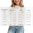thumbnail image 4 of Sakuulaan Girls Long Sleeve Tops,Ribbed Knit Ruffle Neck Lace Button Fall Winter School Casual Shirt, 4 of 6