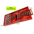 thumbnail image 2 of 40pcs Multi Type Metric Tap & Die Set | Thread Tool M3 To M12 Thread Repair Plug, Metric Wrench Die Holder | Adjustable Top Wrench, Screw Driver, Screw Pitch Gauge, Internal & External, 2 of 3