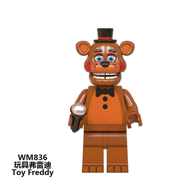 Lego Five Nights at Freddy's Series Freddy Bonnie Chica Foxy Minifigures Bloques De Construcción Juguetes Para Niños