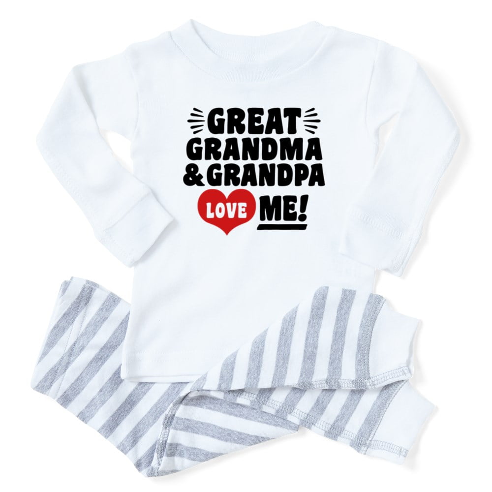CafePress - Great Grandma And Grandpa Love Me - Toddler Long Sleeve
