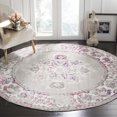 thumbnail image 2 of SAFAVIEH Skyler Nikeisha Floral Runner Rug, Grey/Pink, 2' x 8', 2 of 10