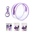 thumbnail image 4 of Estuche Organizador De Exhibición De Mu?ecas De PVC Transparente Estuche De Almacenamiento De Mini Mu?ecas Para Mu?ecas Morado, 4 of 8