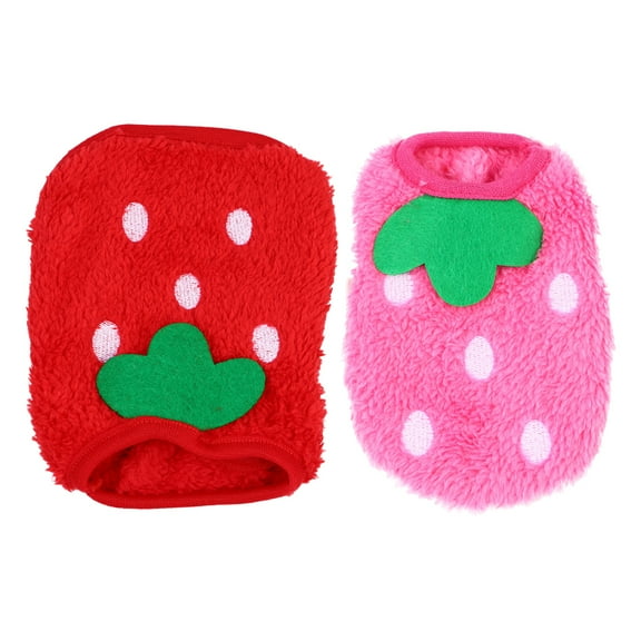 Eease Winter Fleece Bunny Costume for Small Animals