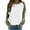 Green, variant on Shadoumai Football Season Sweatershirt For Women Crew Neck Pullover Long Sleeve Tops Fall Winter Women Football