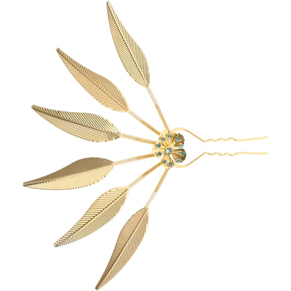 Raindrops Metal Hairpin Vintage Hair Stick Hairstyle Accessory Women Gatherings 1Pack