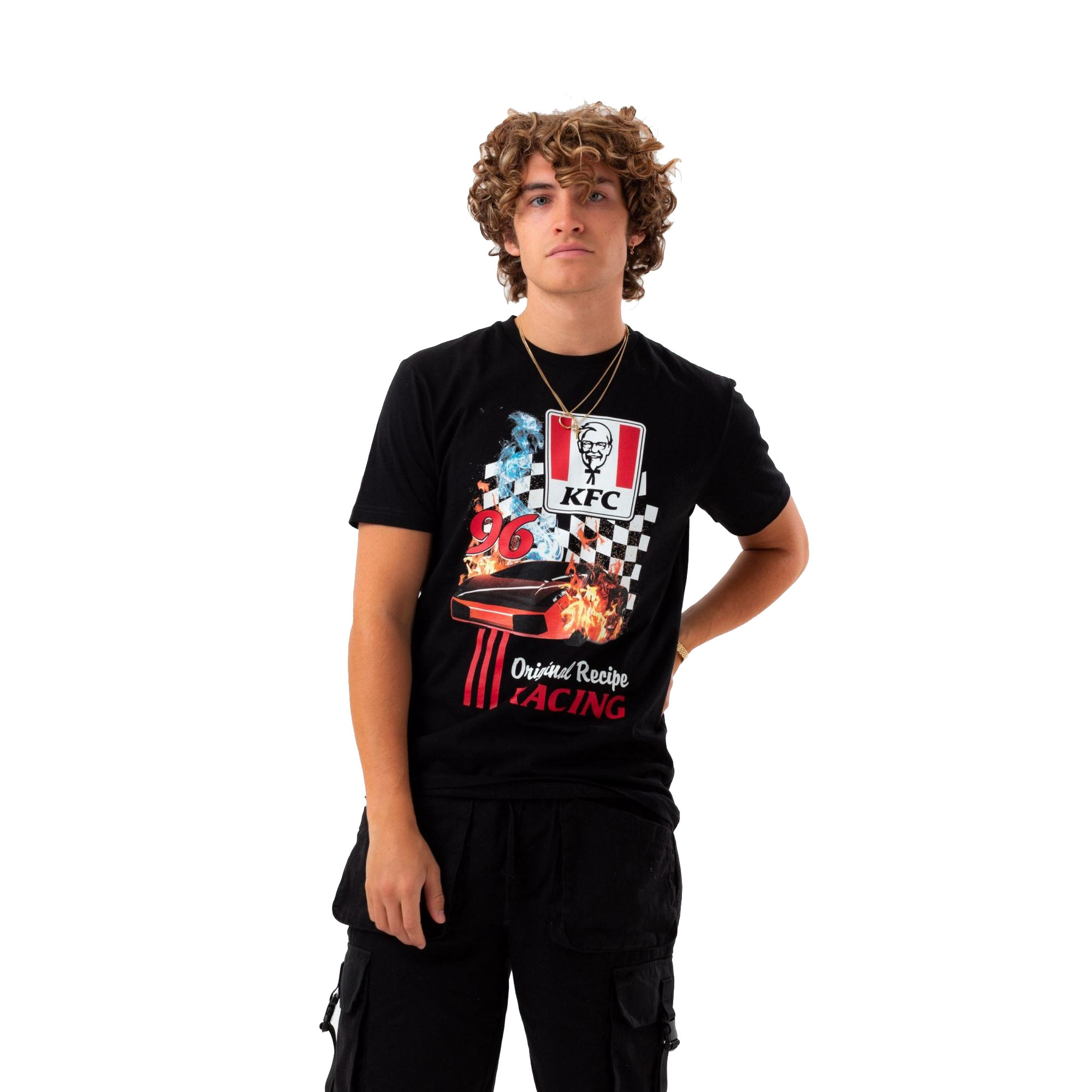 T-Shirt KFC Colonel - Édition Limitée Neuve Avec étiquettes - Taille L - Bleu