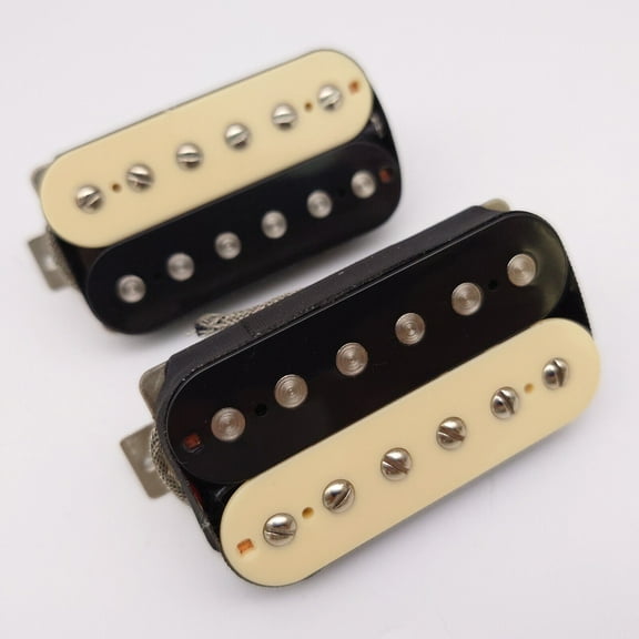 Classic 57 Guitar Humbucker Pickup Bridge&NeckAlnico 2 Pickup with Harness 2C for Gibson LP Electric Guitars Replacement Parts