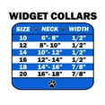 thumbnail image 2 of Dog, Puppy  Pet Widget Ice Cream Collar, "Snowflakes", 2 of 9