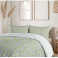 thumbnail image 6 of Ambesonne Abstract Duvet Cover Sets, Yellow Sketchy Polka Dots, 2-Queen, Yellow Pearl Black, 6 of 7