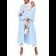 thumbnail image 2 of Suéteres Tipo Cárdigan Largos, Acogedores y Peludos para Mujer, Informales, de Larga y con Abertura Frontal, de Mohair. Azul Talla Única, 2 of 7