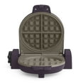 thumbnail image 3 of bella Flip-n-Store Belgian Waffle Maker with EverGood™ Ceramic Nonstick Coating, Power Indicator Light & Cool-Touch Handle, Plum, 3 of 13