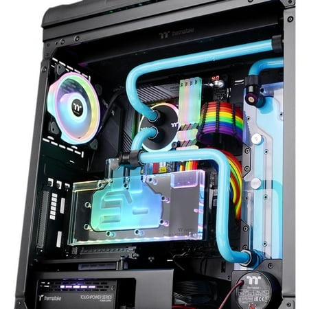 Thermaltake - Level 20 RS ARGB Mid Tower Case - Black