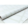 thumbnail image 5 of Mason Brooks Azure AZ45C Shell White Geometric Contemporary Tan Area Rug, 8'3" X 10'0", 5 of 6