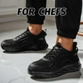 thumbnail image 6 of LAoutun Mens Non-Slip Work Shoes Slip-Resistant Work Sneakers for Kitchen Restaurant & Food Service, 6 of 6