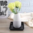 thumbnail image 4 of Soucoupe pour Plantes, Base de Pot de Fleurs Carrée Conteneur d'Eau Plateau pour Plantes Décoration Intérieure Blanche 31cm, 4 of 4