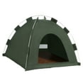 thumbnail image 1 of kurtrusly Résistant aux Rayures et Durable Katzenzelt Extérieur pour Chats Confort Tente Verte Plus Verte m 40*40*37cm, 1 of 6