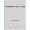 Applied Mathematical Analysis, Used [Hardcover]