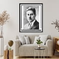 thumbnail image 4 of Historic Framed Print, [Raymond Loewy, head-and-shoulders portrait, facing front], 17-7/8" x 21-7/8", 4 of 9
