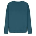 thumbnail image 5 of Women's Oversized Fall Sweatshirts, Long Sleeve Crew Neck Pullover for Casual Wear, 5 of 6