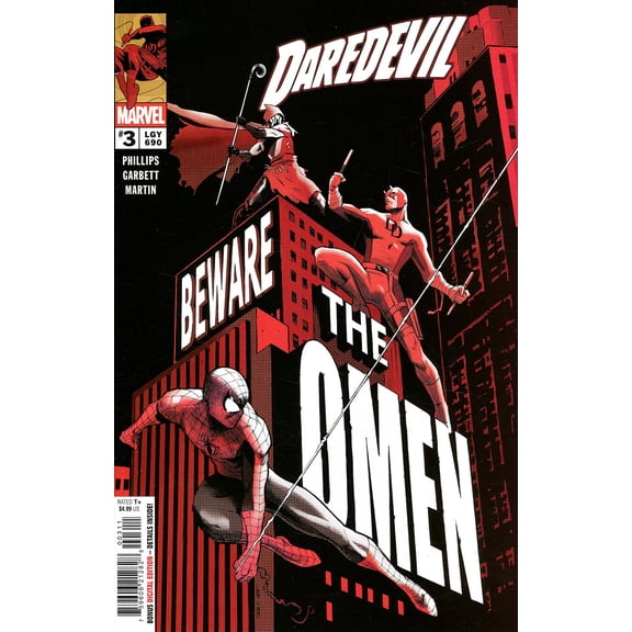 Daredevil (9th Series) #3 VF ; Marvel Comic Book