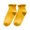 Yellow, variant on Fgnfyis Women's Ruffle Vertical Striped Boat Socks Fresh Socks Ankle Socks for Women Cute and Comfortable for Everyday Green