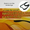 thumbnail image 4 of Minnieouse Lupa de 1,6-3,5X montada en la cabeza ajustable para ancianos de oficina en casa, lupa de lectura de libros de periódicos con 4 lentes Lentes Minnieouse AP015735-01, 4 of 6