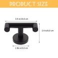 thumbnail image 2 of unbranded 3Ud Negros Para Y Cocina En Acero Inoxidable Para Organizar Ropa Y Toallas, 2 of 8