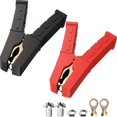 thumbnail image 1 of 2PCS Power Replacement Jumper Cable Heavy Duty Car Battery Clamps, Powerful Clip, 1 of 1