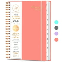 CTCMSP 2026 Planner Calendar Notebook Weekly Monthly Planner 2026 for School Student Teacher Office Supplies-January- December 2026(6.3"X8.5")