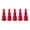 Red, variant on Red Butane Refill Adapter for Lighters & Torches, Gas Transfer Nozzle for Refilling, Leak-Proof Seal