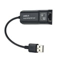 thumbnail image 3 of Graflsoa Compact USB 2.0 to RJ45 Ethernet Adapter, 10/100Mbps, Lightweight ABS Design, Plug-and-Play for Laptops, MacBook Air, Ultrabooks, and Desktops, No Driver Required, Black, 3 of 7