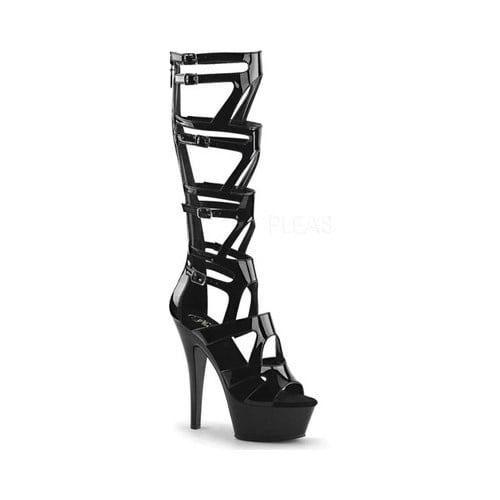 pleaser gladiator boots