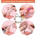thumbnail image 5 of LEUCHTAMOR Charm Bracelet Making Kit for Girls, Kids' Jewelry Making Kits,Bangles Bracelets Making Kits with Gift Box-85 Pcs, 5 of 5