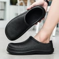 thumbnail image 5 of TIREOW Men Womens Anti-Skid Shoes Platform Garden Shoes Chef Special Waterproof Lightweight Slip-On Mule Clogs Ideal Work Shoes Outdoor Kitchens Care Medical Shoes, 5 of 8
