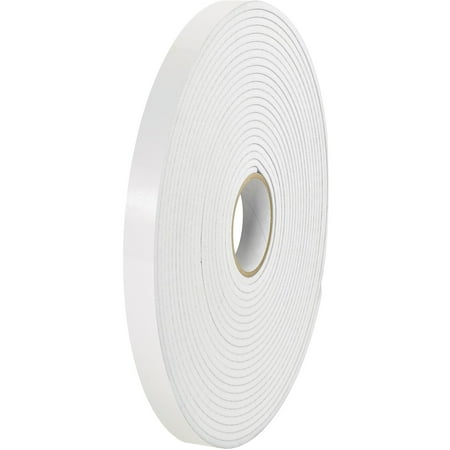 UPC: 0848109044446 | Tape Logic Removable Double Sided Foam Tape 1/32 Thick 1/2 x 72 yds. White 2/Case (T95359002PK)
