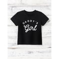 thumbnail image 4 of Seyurigaoka 2Pcs Little Girls Summer Suits, Letter Printed Short Sleeve T-shirt + Leopard Shorts, 4 of 9