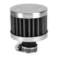 thumbnail image 3 of Mini filtro de entrada de aire de 13mm/0,5 pulgadas, respiradero del cárter, accesorio Universal para coche, color plateado, 3 of 9