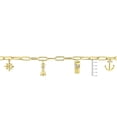 thumbnail image 2 of Everly Men's Diamond Yellow Gold Plated Bracelet, 2 of 7
