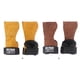 thumbnail image 4 of Sonducket 1 par de guantes de cuero para gimnasio, portátil, reutilizable, lavable, agarre protector, almohadilla ajustable para levantamiento de pesas Ropa Deportiva, Zapatos Amarillo Sonducket OD028740-01, 4 of 6
