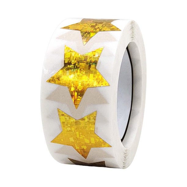 500x Pegatinas de estrellas pequeñas Pegatinas de sobres Decoración Pegatinas brillantes para suministros para fiestas Fabricación de tarjetas estilo E Macarena Pegatinas de estrellas