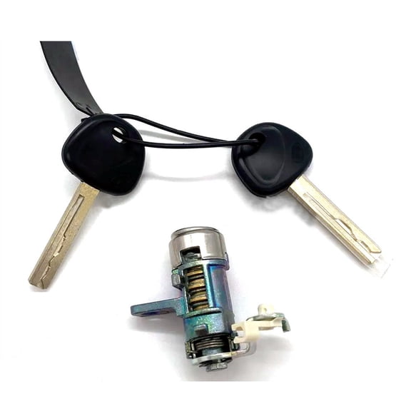 Acaigel 1Set 81970-1Ra00 Door Lock Cylinder With 2 Keys For Hyundai