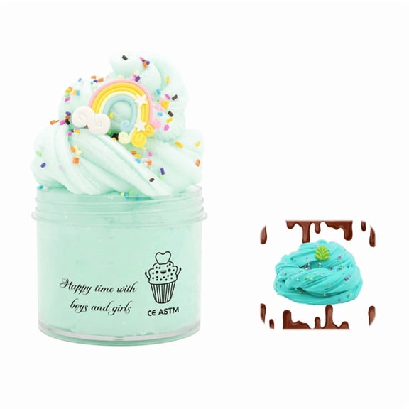 Cloud Slime, Soft and Non-Sticky Funny Slime, Stress Relief Scented Slime Toy for Kids Education, Party Favor and Birthday Gift