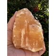 thumbnail image 4 of GAF TREASURES Extra Large Orange Calcite Rough Natural Stones, Raw Calcite Orange Crystals (2-3 Pounds), 4 of 4