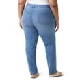 thumbnail image 4 of Gloria Vanderbilt Swan Series Women's Plus Amanda 5 Pocket Jeans, Sizes 16W-24W, 4 of 5
